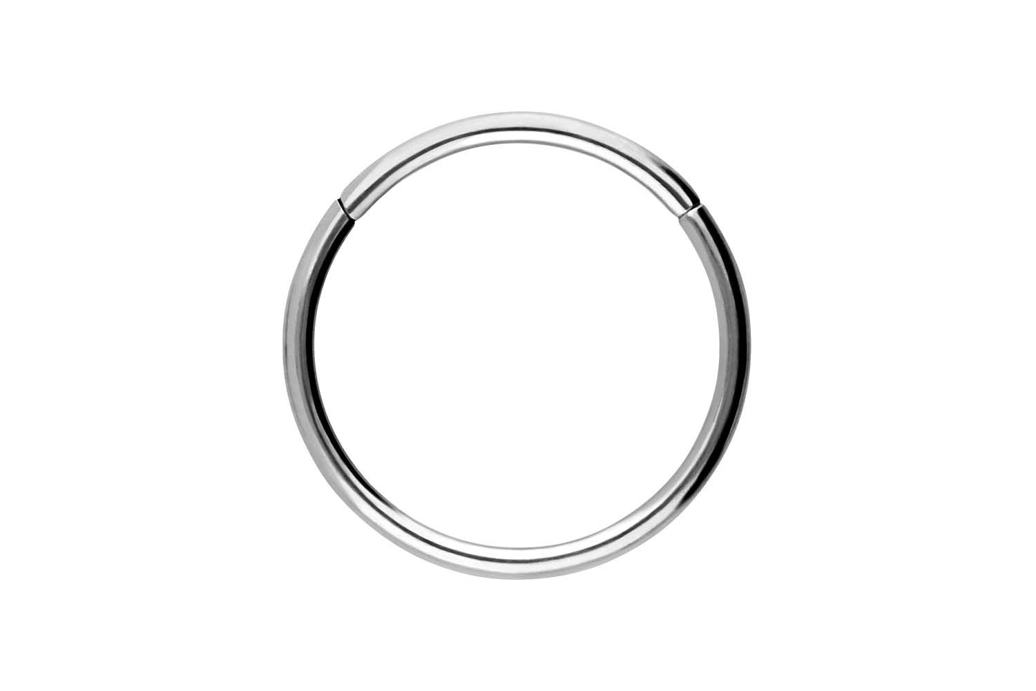 Surgical steel segment ring clicker